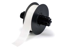 All Weather Permanent Adhesive Vinyl Label Tape for B30 Printers - 1.125" Clear