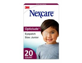 Nexcare™ Opticlude™ Orthoptic Eye Patch 1537, Junior, 2.44 in x 1.81 in (62 mm x 46 mm) 20 Patches/Box