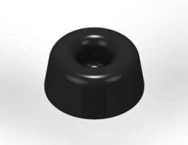 3M™ Bumpon™ Protective Products SJ5009 Black, 1000/Case