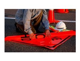 3M™ Diamond Grade™ Roll-up Sign Sheeting Series RS24, Fluorescent Orange, 48 in x 50 yd, 1 Roll/Case