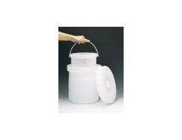 Heavy-Duty HDPE Crock with Cover, 4 gal; 1/Pk