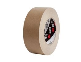 3M™ High Performance Flatback Tape 2519, Tan, Variable Width x Variable Length, 24 Roll/Case