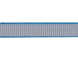 Alphabetical Aluminum Upper Case Scored Wire Marking Cards, F 1800 Total