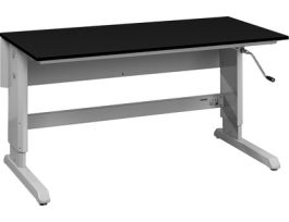 36 X 72 HANDCRANK, LAMINATE TOP