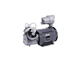 Explosion Proof Motor Vacuum Pump, PTFE/PTFE; 1.1 cfm/27.95"Hg-20psi