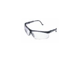 Uvex Genesis, Black Frame, Clear Lens, Ultra-dura Anti-scratch Coating