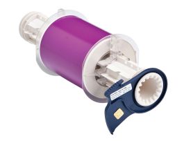 All Weather Permanent Adhesive Vinyl Label Tape for BBP85 Printer - 4" Purple