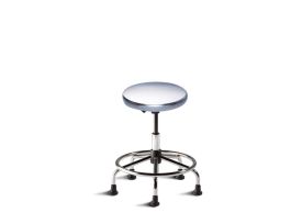 VWR STOOL ISO 4 STEEL SEAT 18-25IN