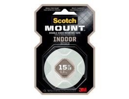 Scotch-Mount™ Indoor Double-Sided Mounting Squares 111H-SQ-48-DC, 1 in x 1 in (2,54 cm x 2,54 cm) 48/pk