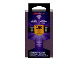 3M™ Pro Grade Precision™ Faster Sanding Block Sponge, 24002TRI-XF-B, 2.5 in x 4.5 in x 1 in, 180 grit, X-Fine, 12/cs
