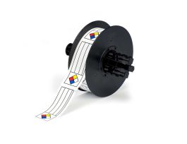 All Weather Permanent Adhesive Vinyl Right-To-Know Labels for B30 Printers - 1.125" x 3" Diamond NFR