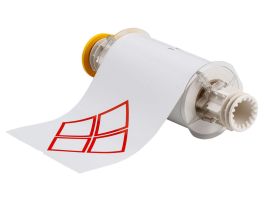 BBP85 GHS CLP Chemical Labels 6.103 in H x 8.267 in W Red on White 70/RL