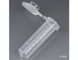 MICROCENTRIFUGE TUBE CAP PP NATURAL 2 ML