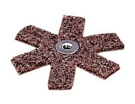 Scotch-Brite™ Star, 4 in A CRS LS, 25/Bag, 50 ea/Case