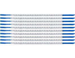 ClipSleeve Wire Markers Size 07 Nylon 18 AWG - 18 AWG, 8 Pack of 300 Each