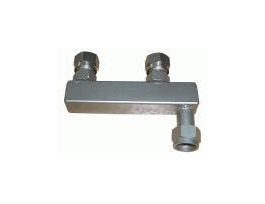 ADAPTER DISTRNG TWIN M16X1 FEM TO MALE