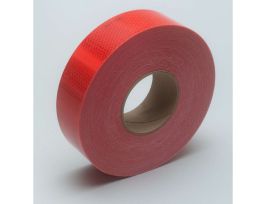 3M™ Diamond Grade™ Conspicuity Markings 983-72 ES, Red, 2 in x 50 yd