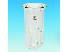 2L INDENTED FLASK W/GRV