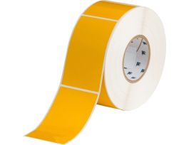 Harsh Environment Multi-Purpose Polyester Labels for 3" Core Printers - 5" x 3" Yellow