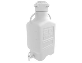 Carboy, HDPE, 120 mm Cap, Spigot; 20 L