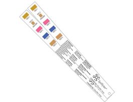 Chemical Classifier Kit, 20 Strips, Gloves, Thread, Chart, Plastic Case