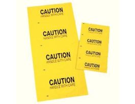 PLY DSPL BGS-CAUTION18X30 50/C