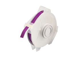 GlobalMark High Performance Polyester Labels 0.5 in W x 100 ft L Purple