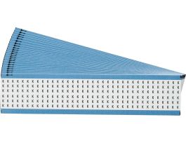 Alphabetical Vinyl Cloth Upper Case Wire Marking Cards, K 900 Total