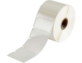 Harsh Environment Multi-Purpose Clear Polyester Labels for 1" Small Core Printers - 1" x 2"