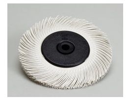 Scotch-Brite™ Radial Bristle Brush, BB-ZB, 120, Type C, 7-5/8 in x 1 in x 1-1/4 in, w/Flange, 2 ea/Case