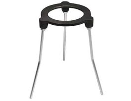 Tripod Bunsen Burner Stand, Cast Iron, 3 1/2" Ring, 6" Height
