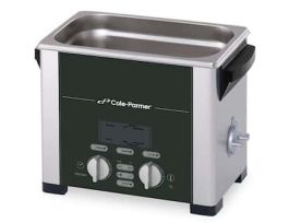 Ultrasonic Cleaner with Heat and Variable Power, 0.75 gal.; 120 VAC