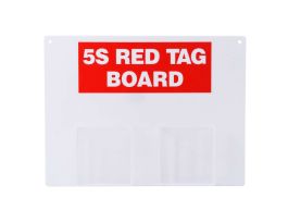 Information Center, 5S Red Tag Board