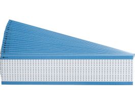 Numerical Wire Markers Permanent Adhesive Vinyl 0.5 in H Legend: 7, 3750 Total