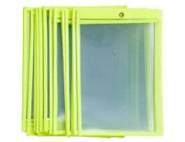 Envelope, 9" H x 6" W, .1719", Fluorescent Yellow