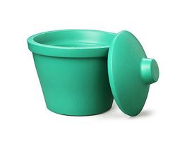 ICE BUCKET ROUND W/LID N-TOX EVA GR 4 L