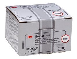 3M™ Hookit™ Finishing Film Abrasive Disc 260L, 00951, 5 in, P1500, 100 discs per carton, 4 cartons per case