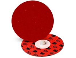 3M™ Cubitron™ II Roloc™ Durable Edge Disc 984F, 60+, YF-weight, TR, Maroon, 3 in, Die R300V, 50/Carton, 200 ea/Case
