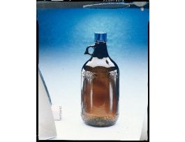 BOTTLE AMB W/TEF CLS 80 OZ CS6