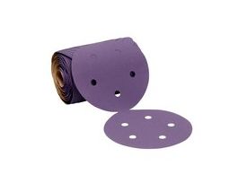 3M™ Cubitron™ II Stikit™ Paper Disc Roll 732U, 5 in x NH 5 Holes 120+ C-weight, D/F, Die 500FH, 100 Discs/Roll, 4 Rolls/Case