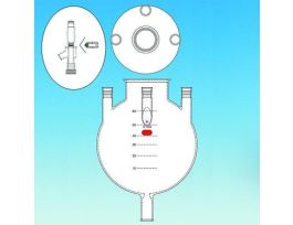 100L SPH FLUSH BTM FLASK