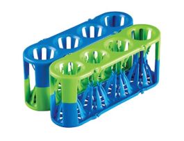 Modular Tube Rack System, blue & green, 7 to 50 mL tubes, 2/pk