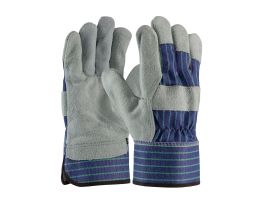 Silver Series, A/B Select Shoulder, Bl./Grn. Striped, Rubberized SC, LG