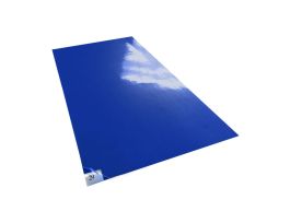 MAT TACKIFIED ENTRANCE BLUE 18X45 IN CS4