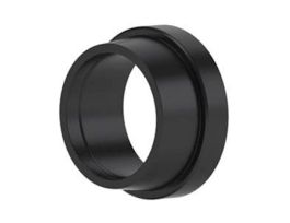 Flangeless Ferrule, Natural ETFE, 5/16" OD Tubing, 1/2-20 Flat-Bottom; 10/PK