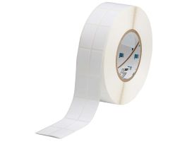 Aggressive Adhesive Multi-Purpose Nylon Labels for 3" Core Printers - 1.437" x 0.8"