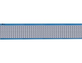 Alphabetical Aluminum Upper Case Scored Wire Marking Cards, L 1800 Total