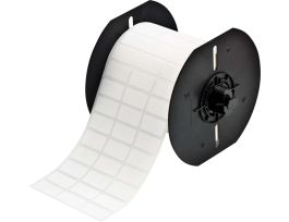 B33 Series Polypropylene Labels 0.5 in H x 1 in W White 5000/RL