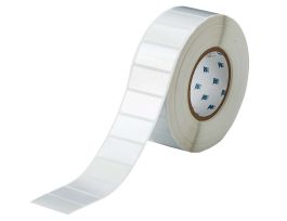 Metallized Glossy Polyester Rating Plate Labels 1 in H x 2 in W Silver 3000/RL