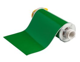 All Weather Permanent Adhesive Vinyl Label Tape for BBP85 Printer - 8" Green